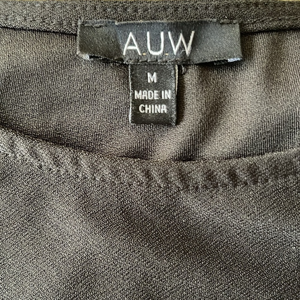 Blouse by AUW in black size medium - Picture 4 of 5